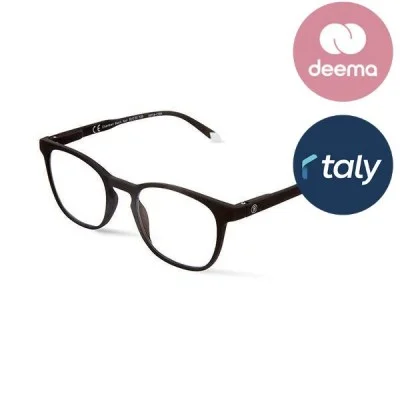 Barner Dalston Anti-Blue Light Screen Glasses - Black Noir